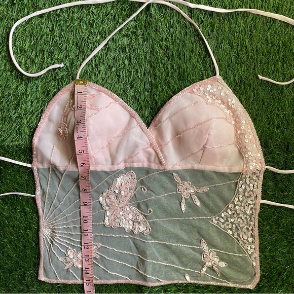 Pink Y2K halter top - Picture 15 of 17